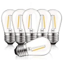 Girlanda LED S14 15m IP65 Komplet z Żarówkami 15 x E27 1W