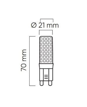 ED G9 750lm ciepła barwa ED G9 750lm ciepła barwa