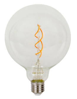 Żarówka LED G125 Filament Retro Vintage 1800K E27