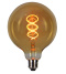 LED line - Retro LED E27 4W 1800K DIM G125 KULA - Bursztynowe szkło