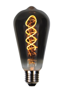 LED line - Retro LED E27 4W 1800K DIM - Dymione szkło